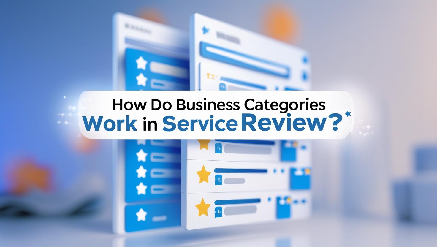 Display Image of blog How Do Business Categories Work in Service Review