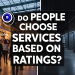 Do People Choose Services Based on Ratings